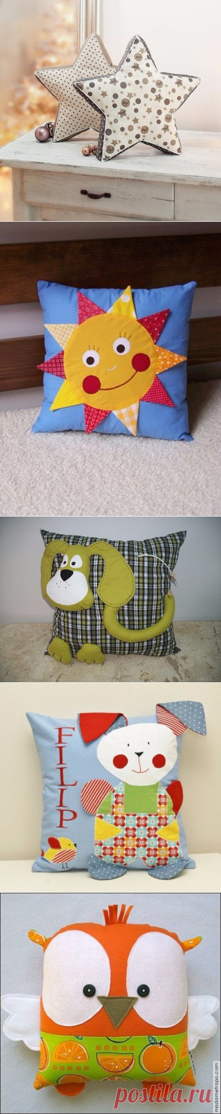 Декоративные подушки. Идеи для вдохновения