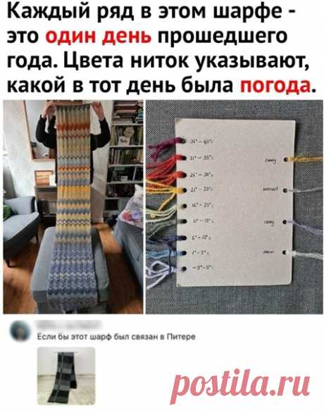 НЕ питерский шарф Модная одежда и дизайн интерьера своими руками