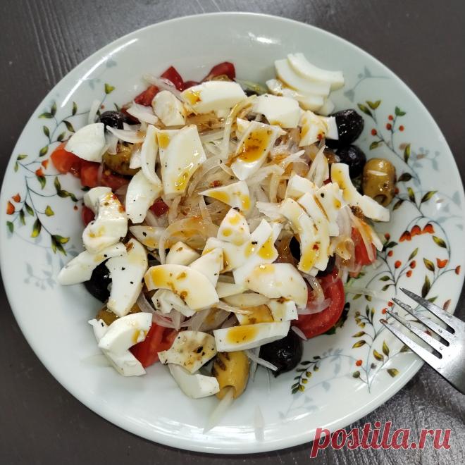 Овощной салат с оливками и маслинами 36 ккал рецепт с фото пошаговый от Ирина Мысина ✈ Амбассадор - Овкусе.ру