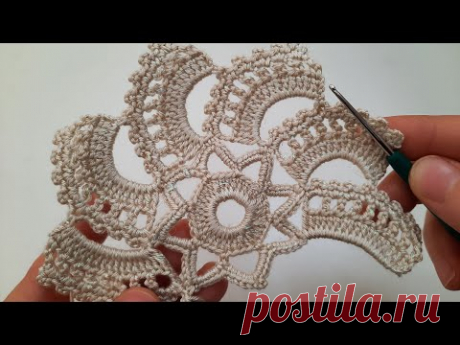 EXTRAORDINARY Very Beautiful Flowers Crochet Pattern *Knitting Online Tutorial for beginners Tığ işi
