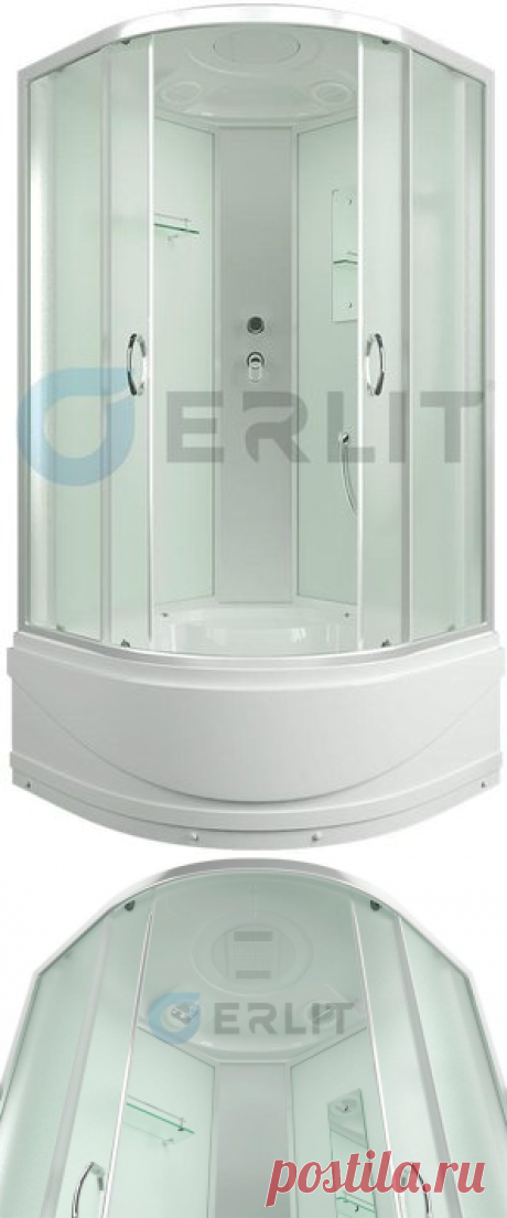 Душевая кабина Erlit ER3509TP-C3 90x90 купить в интернет-магазине Bydom.by (Код товара: 8489)