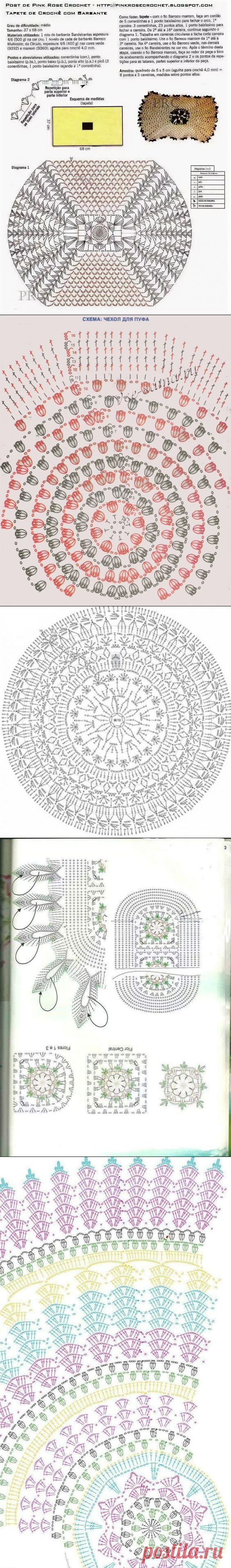 *КОВРИКИ КРЮЧКОМ*