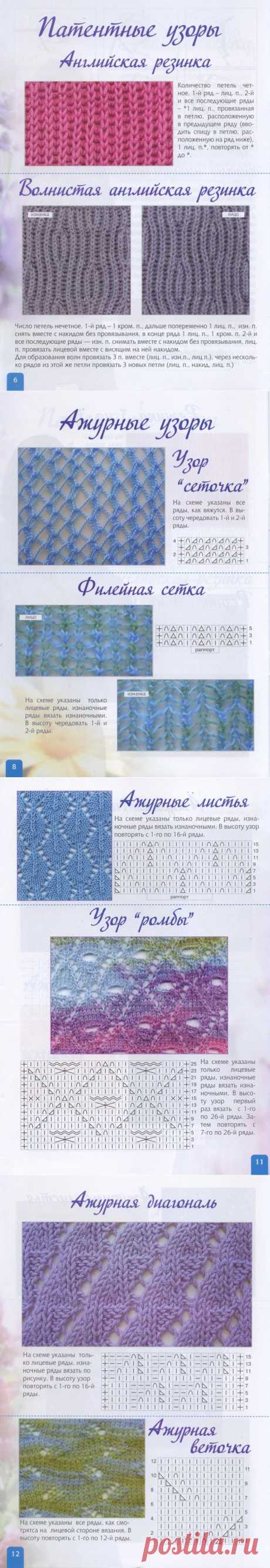 Вяжем сами узоры..