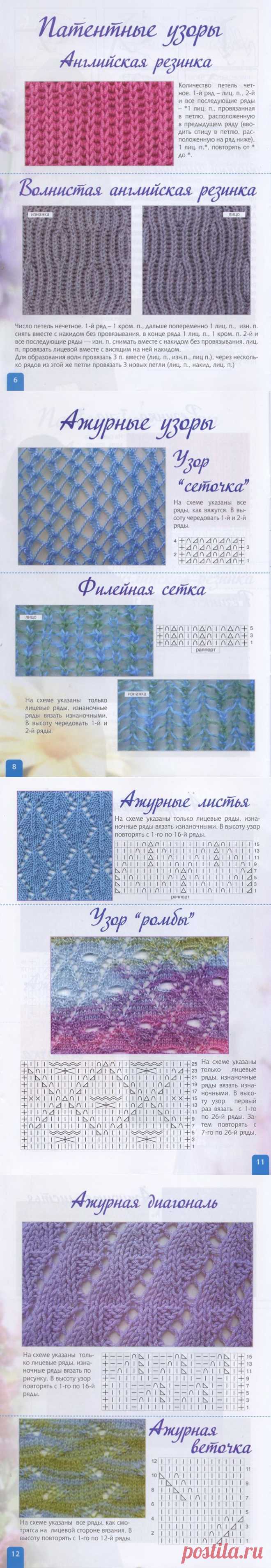 Вяжем сами узоры..
