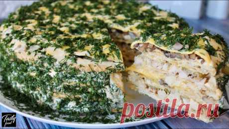 Закусочный торт «Царский»