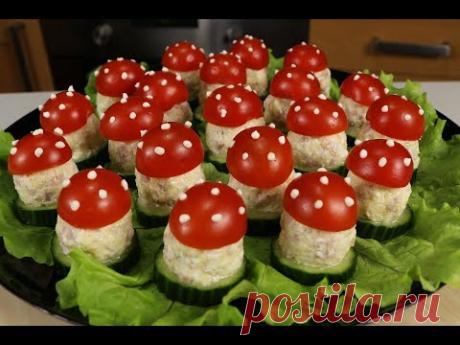 Эта Оригинальная Закуска Украсит Любой Праздник! Нежная И Невероятно Вкусная! Новогодние Блюда 2018!