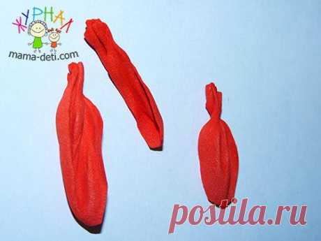 из фоамирана своими руками ,цветы для шляпы