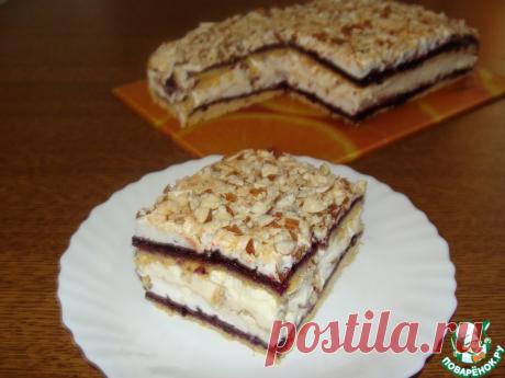 Торт "Пани Валевска" Кулинарный рецепт
