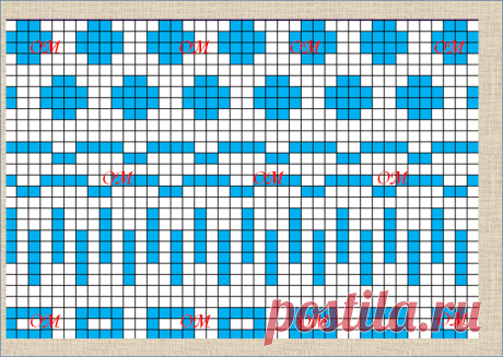21 жаккардовая схема в стиле норвежских узоров | ЖАККАРДос | Яндекс Дзен