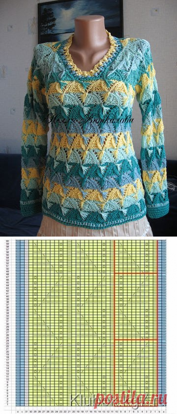 Очень красивый джемпер…… (3 фото) | WmnDay.ru - Handmade, фитнес, интерьеры