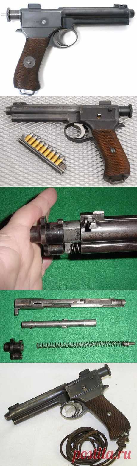 Пистолет Рот-Штейр образца 1907 года (Roth-Steyr M1907) | Все об оружии