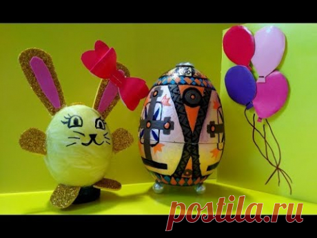 Пасхальные Яйца Расписать к Пасхе с Детьми🐰украшение яиц🐰 Подарки Пасхальные Поделки своими руками