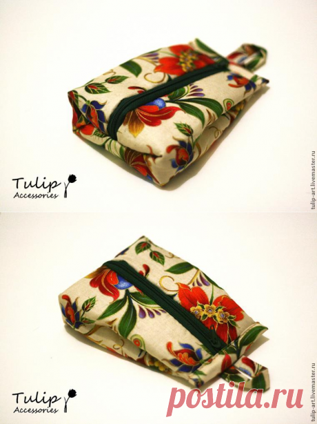Мастер-класс: Сумочка-косметичка - Ярмарка Мастеров - ручная работа, handmade
