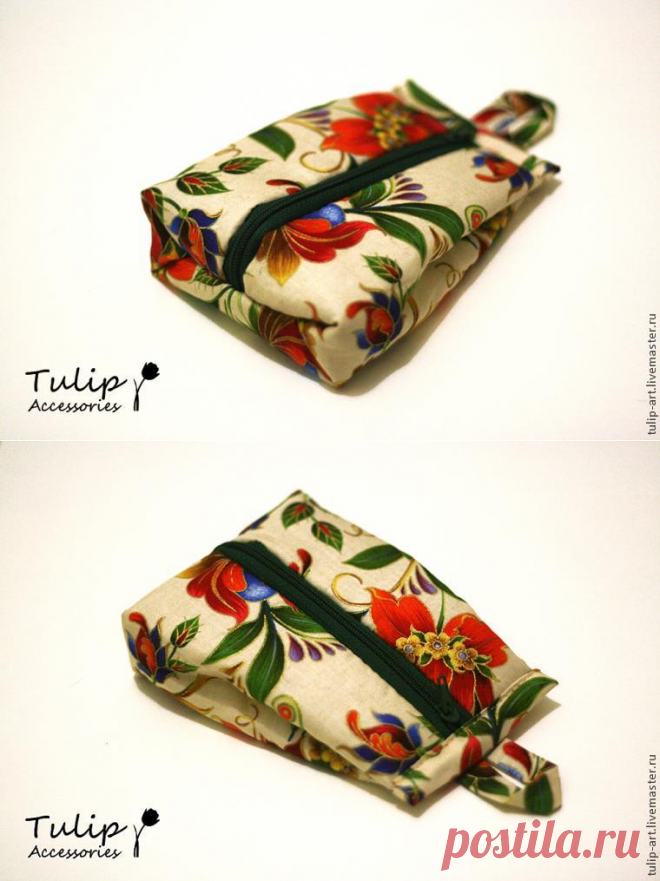 Мастер-класс: Сумочка-косметичка - Ярмарка Мастеров - ручная работа, handmade