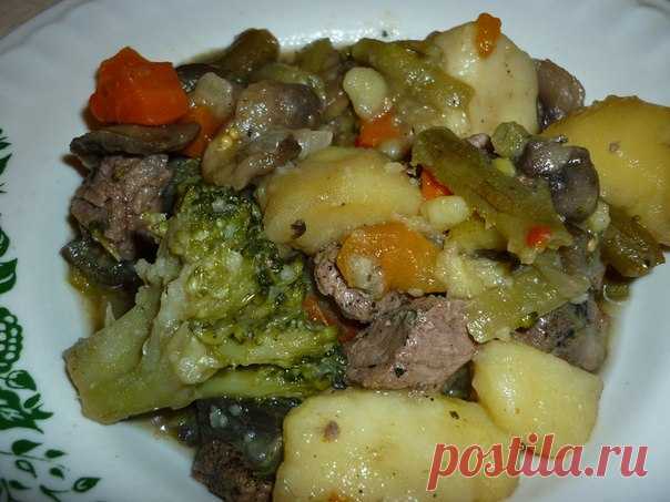 Очень вкусное ЖАРКОЕ ПО-ДОМАШНЕМУ В МУЛЬТИВАРКЕ!
