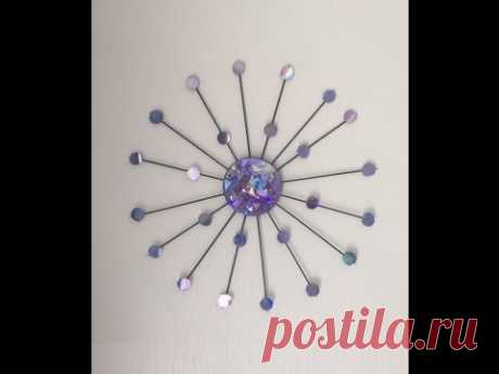 Recycled CD's Wall Decor -  DIY