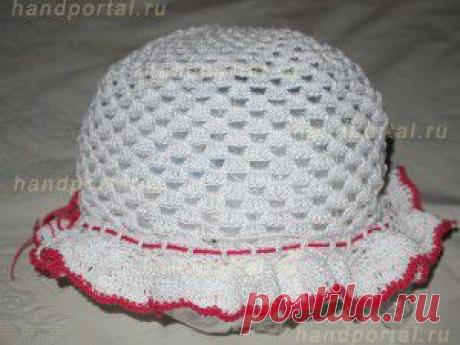Вязание детских панамок. Мастер-класс. | Все, что сделано своими руками