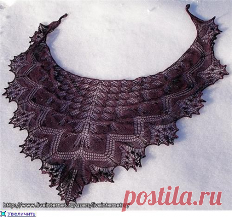 Шаль Aeolian shawl / Эолова шаль