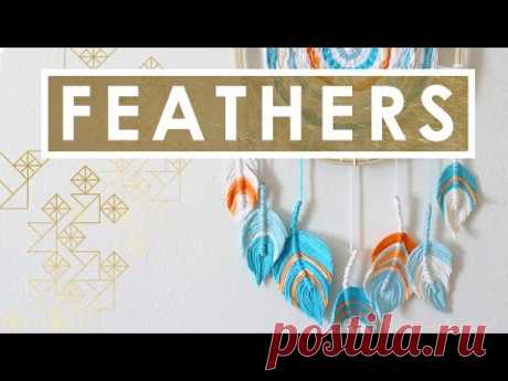 Fiber Feather Dreamcatcher DIY | Summer Knit Series
