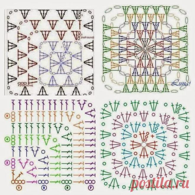 вязание пэчворк крючок: 21 тыс изображений найдено в Яндекс.Картинках