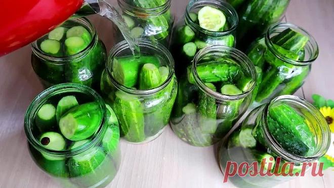 ОГУРЦЫ НА ЗИМУ ВКУСНЫЕ хрустящие ПРОСТОЙ рецепт ОГУРЦОВ на зиму