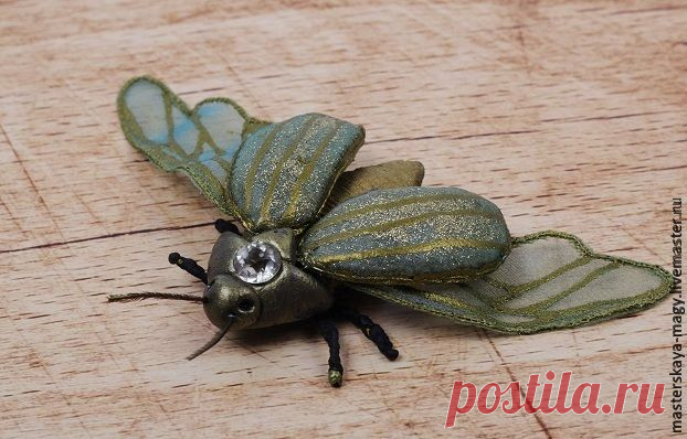 Создаем майского жука по мотивам работ Michele Carragher - Ярмарка Мастеров - ручная работа, handmade