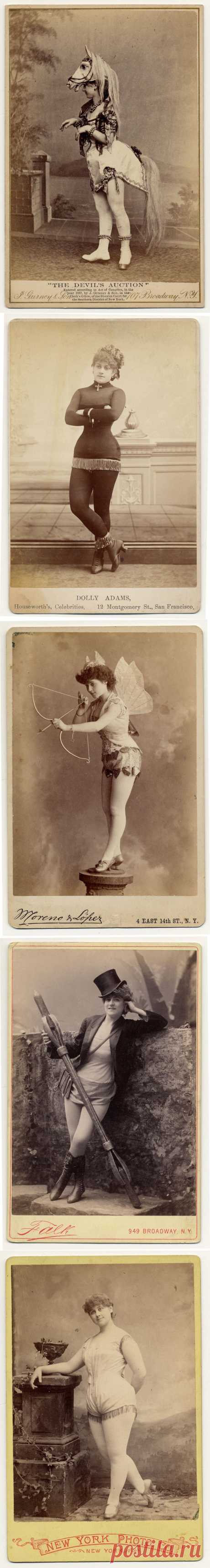 ФотоТелеграф » Викторианские танцовщицы бурлеска