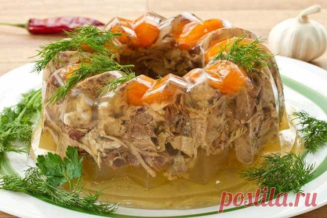 Как варить холодец - 10 простых и вкусных рецептов (пошагово)