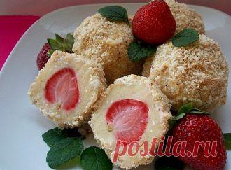 Клубничное Рафаэлло(с фото)