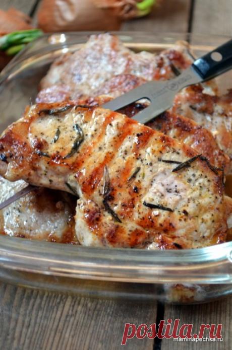 Свинина с розмарином • пошаговый фоторецепт