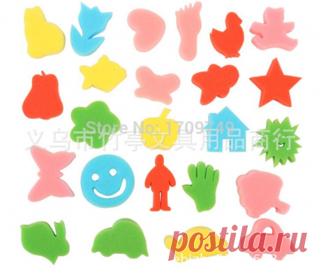 24 различных форм губка