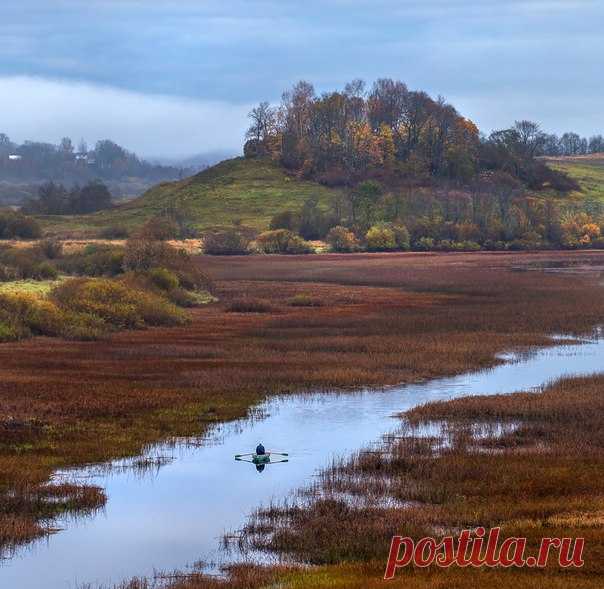 Фото дня. Рыбак.