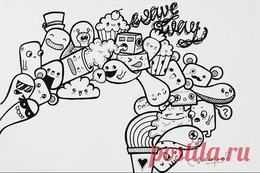 Черно- белые картинки (Распечатки)