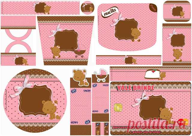 Osita Bebé: Etiquetas para Candy Bar para Imprimir Gratis. | Oh My Bebé!