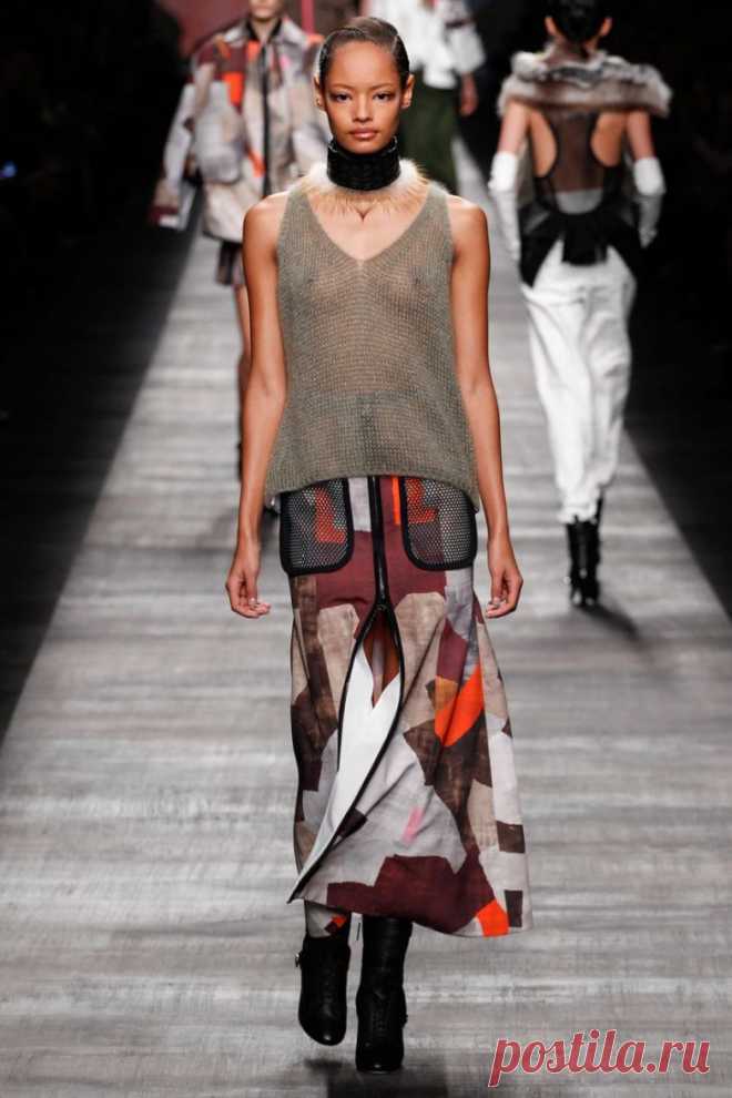 Клочки по закоулочкам. Fendi FW 2014-2015 / Дизайнеры / ВТОРАЯ УЛИЦА