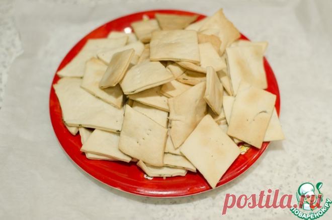 Крекер на пиве Кулинарный рецепт