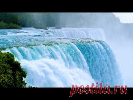 Sleep to the Soothing Sounds of a Powerful Waterfall - Relaxing White Noise for Deeper Sleep 8 Hours