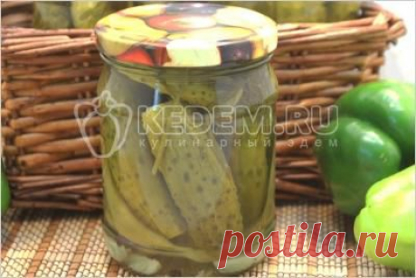 Маринованные огурцы с болгарским перцем - Заготовки. Маринование