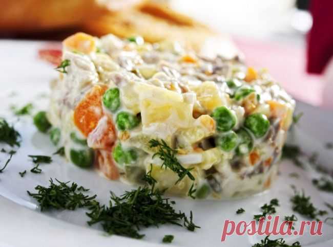 Пять ошибок при приготовлении оливье - Вкусные рецепты