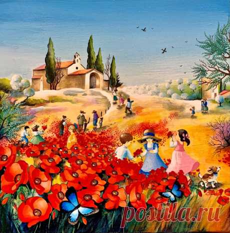 puzzlepoor - Other - La Chapelle aux Coquelicots - Charlotte Lachapelle