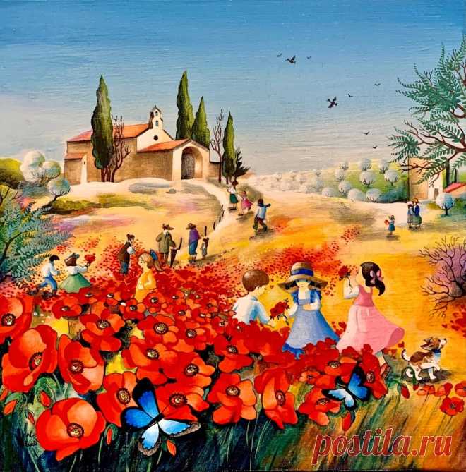 puzzlepoor - Other - La Chapelle aux Coquelicots - Charlotte Lachapelle