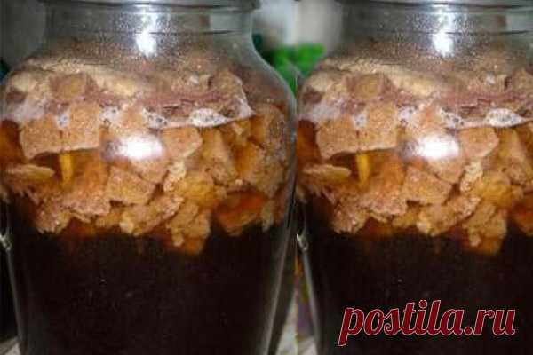 Домашний квас без дрожжей - пошаговый рецепт