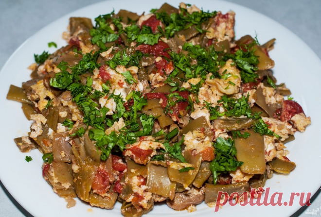 Лобио из стручковой фасоли с яйцом - пошаговый рецепт с фото на Повар.ру
