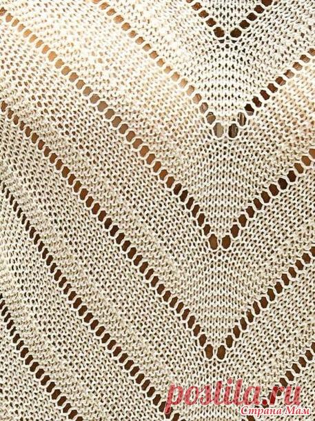 Джемпер с цельновязанным рукавом 