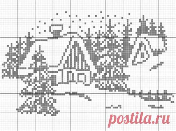 ​Сложные зимние жаккарды спицами