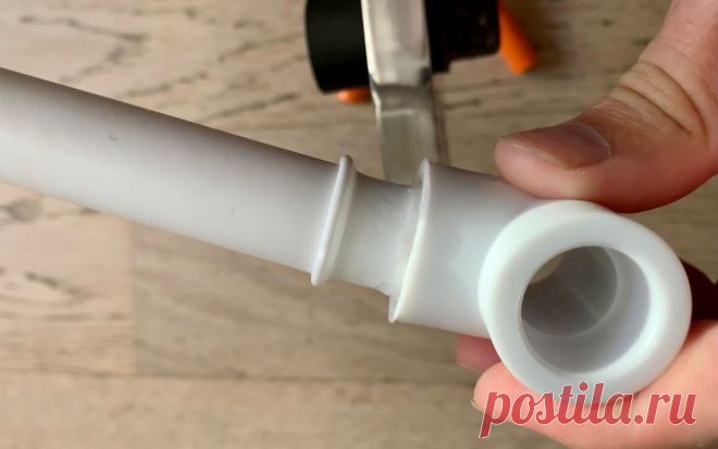 Почему нельзя перегревать и передавливать соединение полипропиленовых труб и как этого избежать |... На примере тройника и трубы