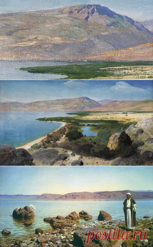 Поленов Василий Дмитриевич (1844-1927). Генисаретское озеро - Журнал обо всём