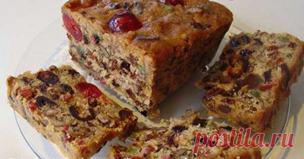 КЕКС ИЗ СУХОФРУКТОВ: ПРОСТОЙ В ПРИГОТОВЛЕНИИ И ПОЛЕЗНЫЙ ДЕСЕРТ, КОТОРЫЙ МОЖНО ХРАНИТЬ ОЧЕНЬ ДОЛГО!