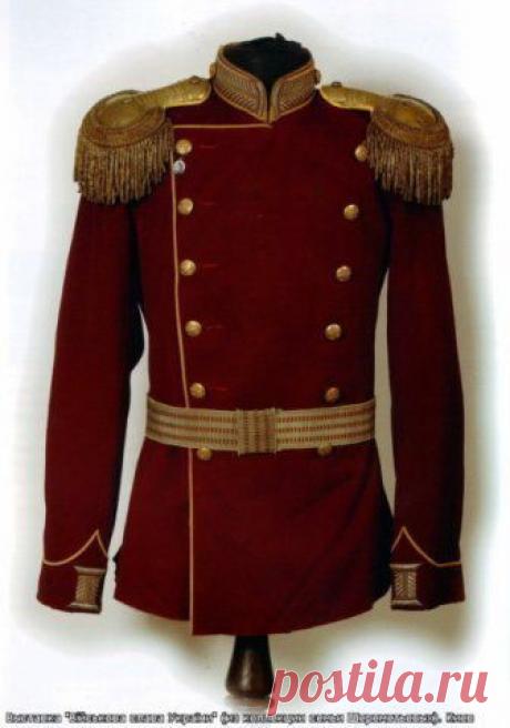 Мундир офицера 36 Ахтырского драгунского полка / Историческая справка