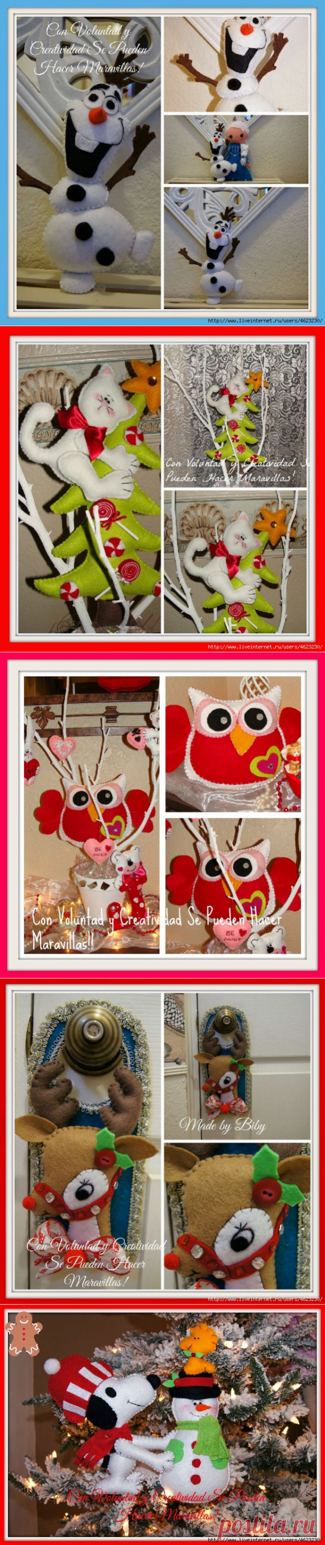 ИГРУШКИ С ВЫКРОЙКАМИ И ВИДЕО МАСТЕР - КЛАССАМИ - запись пользователя Наталья (Наталья) в сообществе Мир игрушки в категории Разнообразные игрушки ручной работы